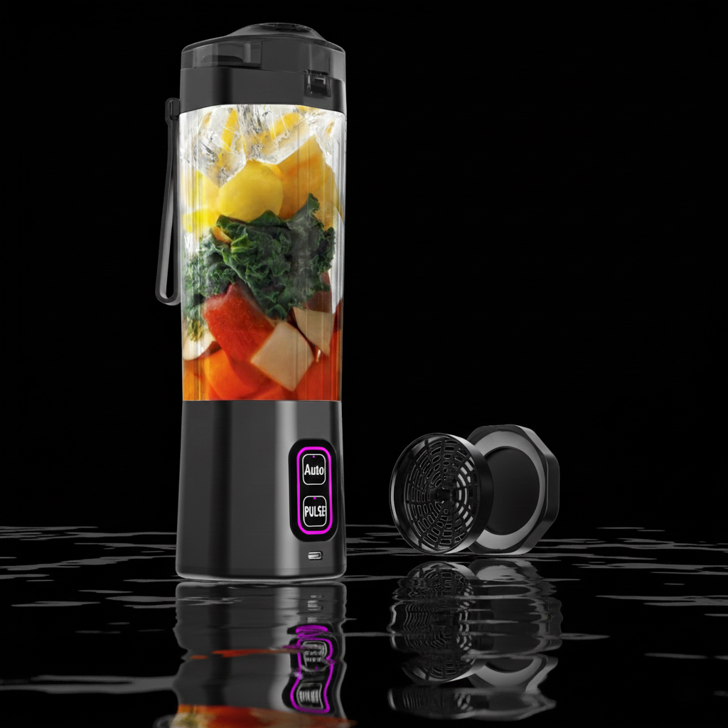 Mixy Portable Blender 700ml - USB Rechargeable Smoothie Maker